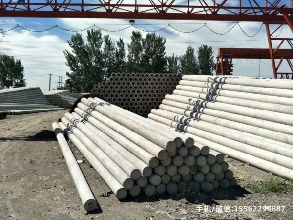 安徽190*10米非预应力水泥电线杆